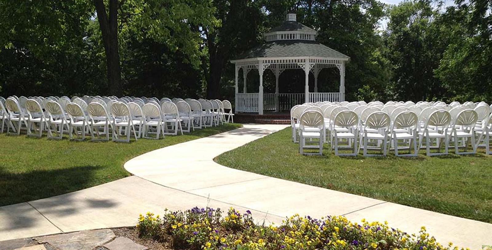 Image of Gazebo at The Martha Washington Hotel & Spa, 1832, Member of Historic Hotels of America, in Abingdon, Virginia, Special Occasions